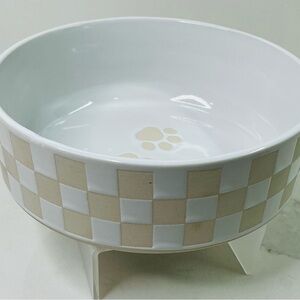 Dog Bowl Prima Houseware Ceramic 6" Food or Water Bowl New
